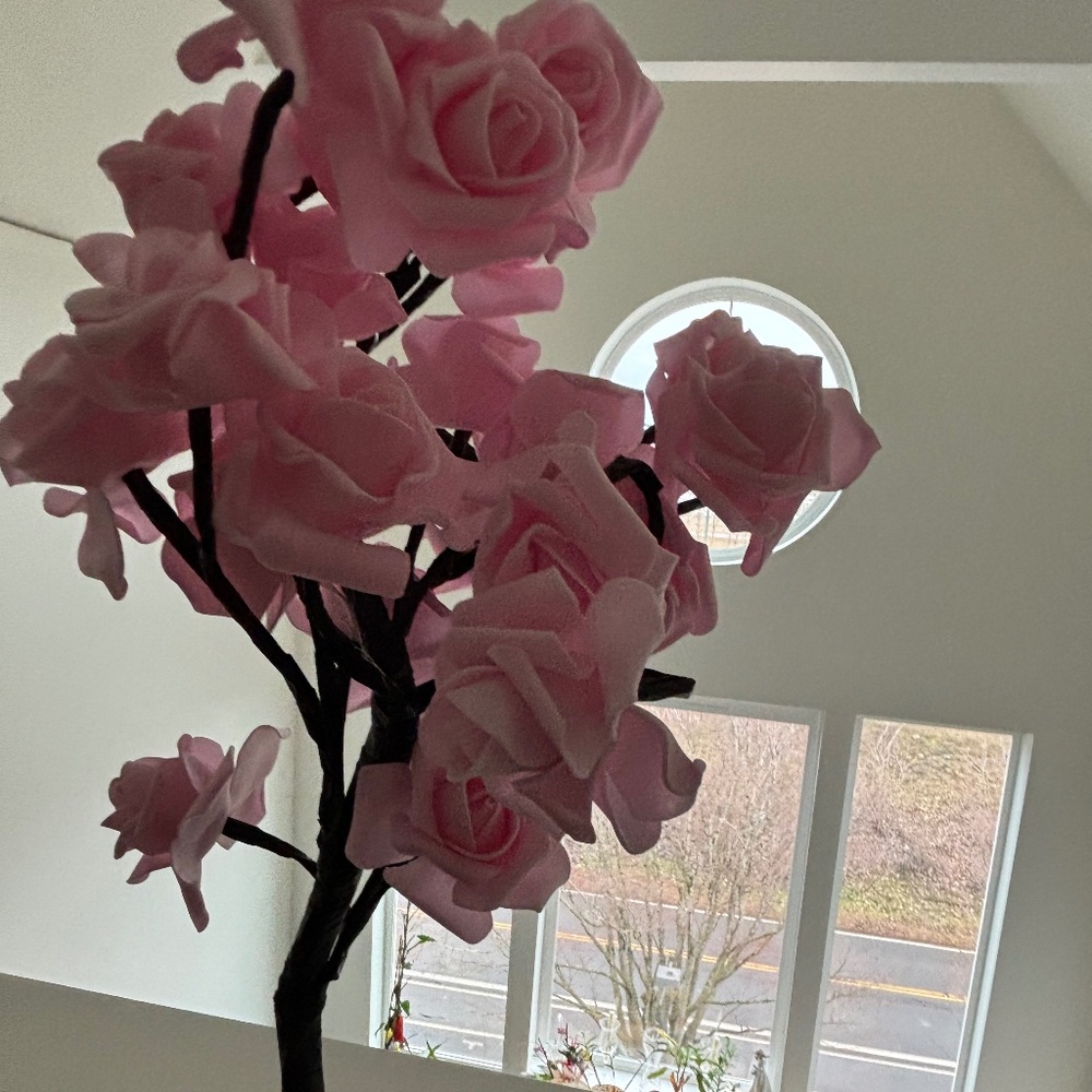 LED Rose Flower Lamp - NEW